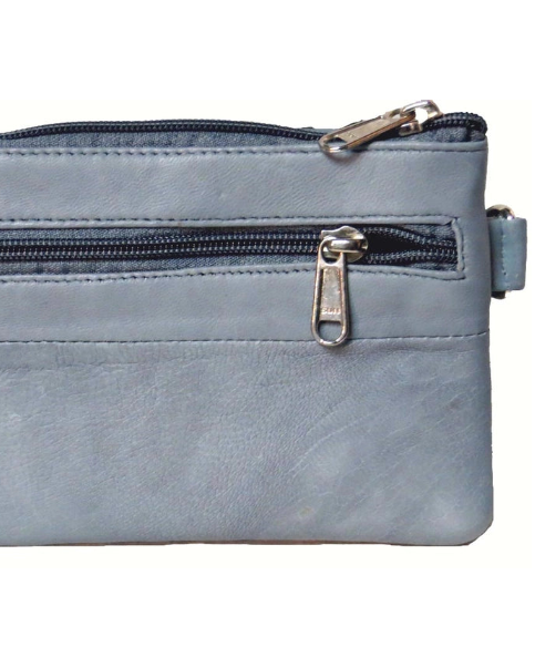 Mini Leather Zipper Chest Bag