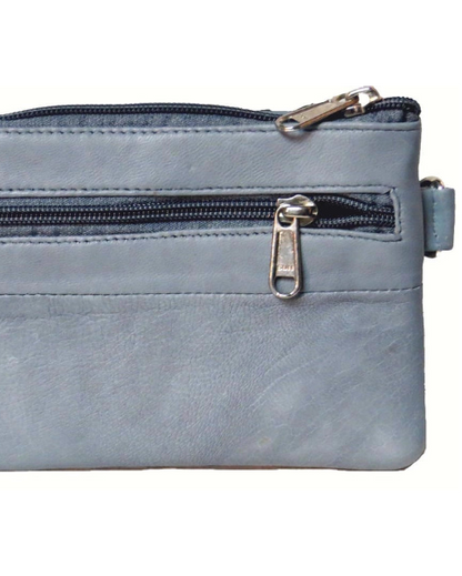 Mini Leather Zipper Chest Bag