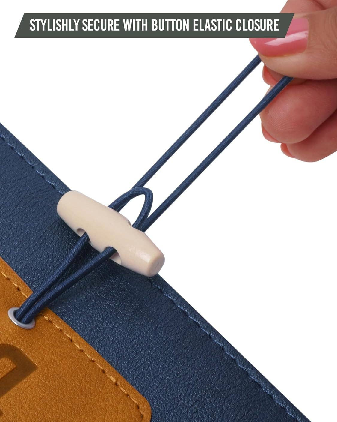 Vegan Leather Hardbound Lined Notebook 🍁