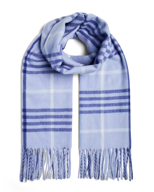 The Lesia Plaid Long Scarf - 4 COLORS