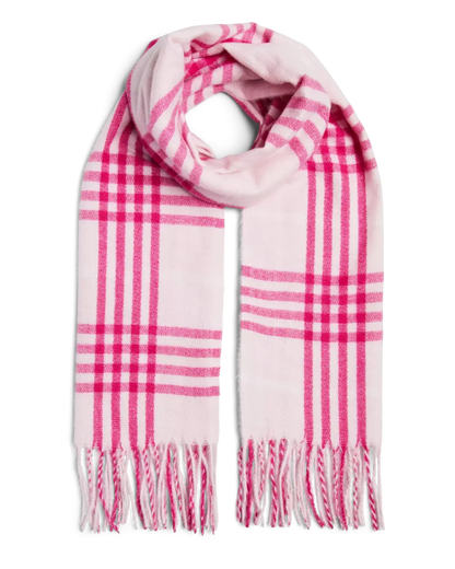 The Lesia Plaid Long Scarf - 4 COLORS