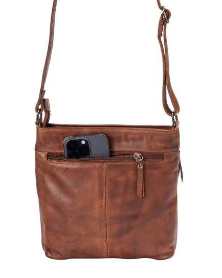 Lisa Leather Crossbody Purse