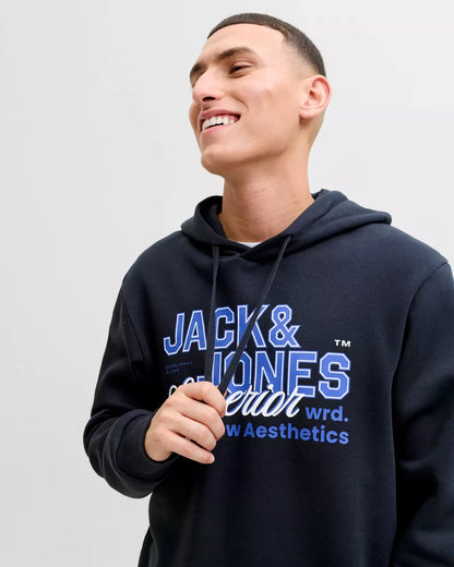 The Jack & Jones Navy Hoodie