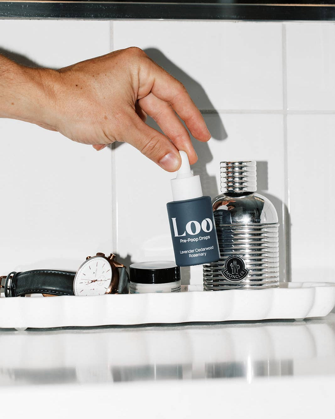 Pre-Poop Toilet Drops (Lavender, Cedarwood + Rosemary)