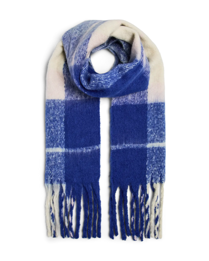 The Lysna Plaid Long Scarf - 4 COLORS