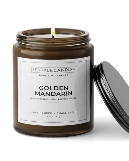 Golden Mandarin Candle 🍁