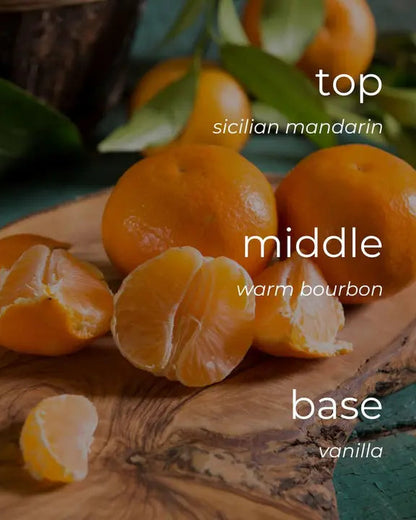 Golden Mandarin Candle 🍁