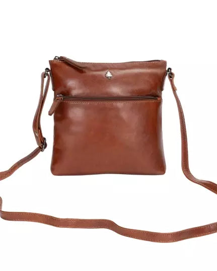 The Maple Leather Compact Crossbody Purse