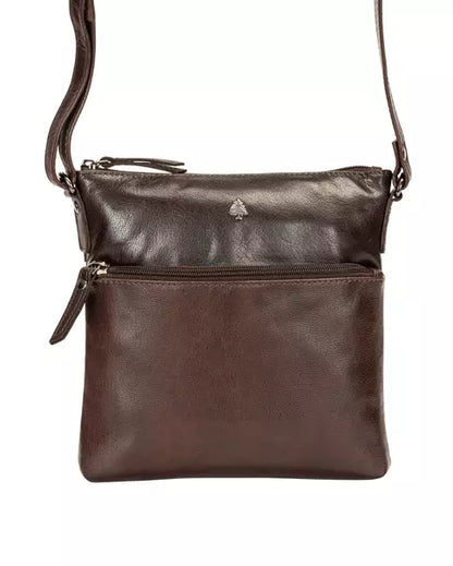 The Maple Leather Compact Crossbody Purse