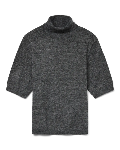 The Marina Half Sleeve Roll Neck Pullover - 3 COLORS