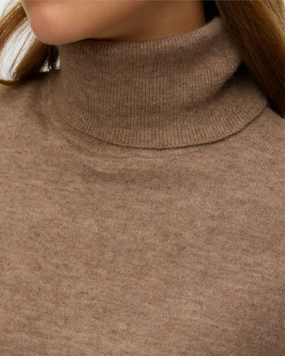 The Marina Half Sleeve Roll Neck Pullover - 3 COLORS