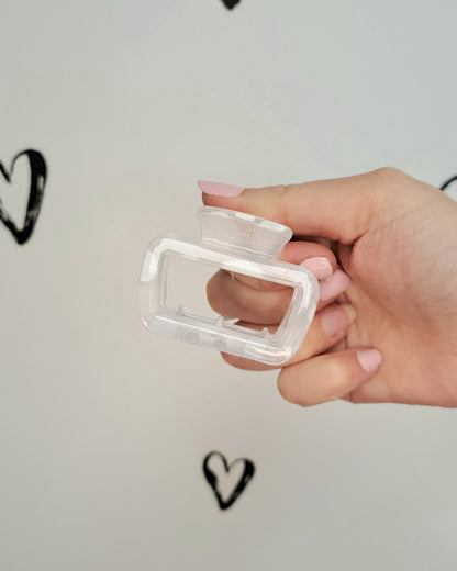 Rounded Rectangular Claw Clips