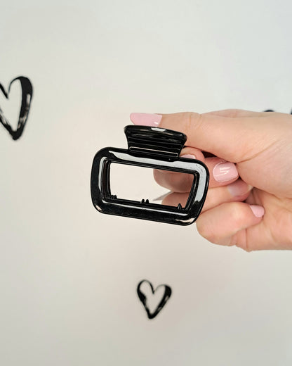 Rounded Rectangular Claw Clips