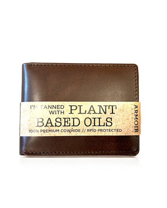 Men's Cowhide Wallet with RFID Protection - 3 COLORS