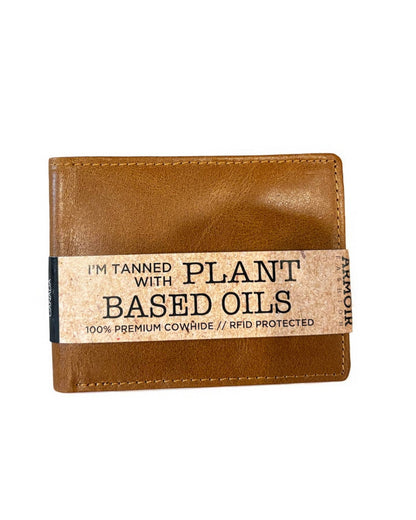 Men's Cowhide Wallet with RFID Protection - 3 COLORS