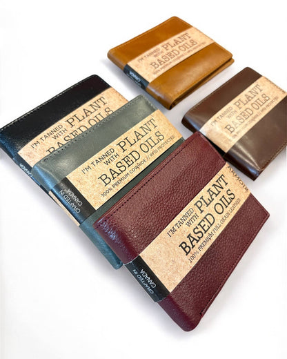Men's Cowhide Wallet with RFID Protection - 3 COLORS