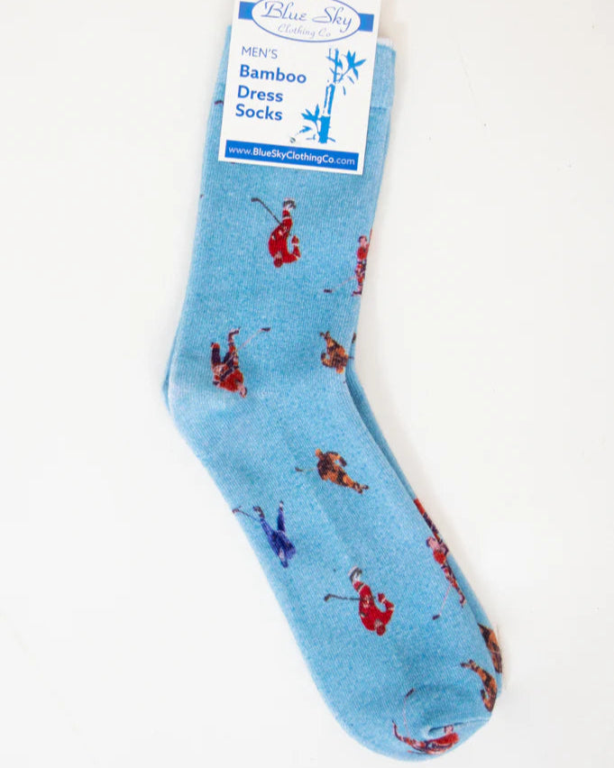 Hockey Men's Bamboo Dress Socks 🍁