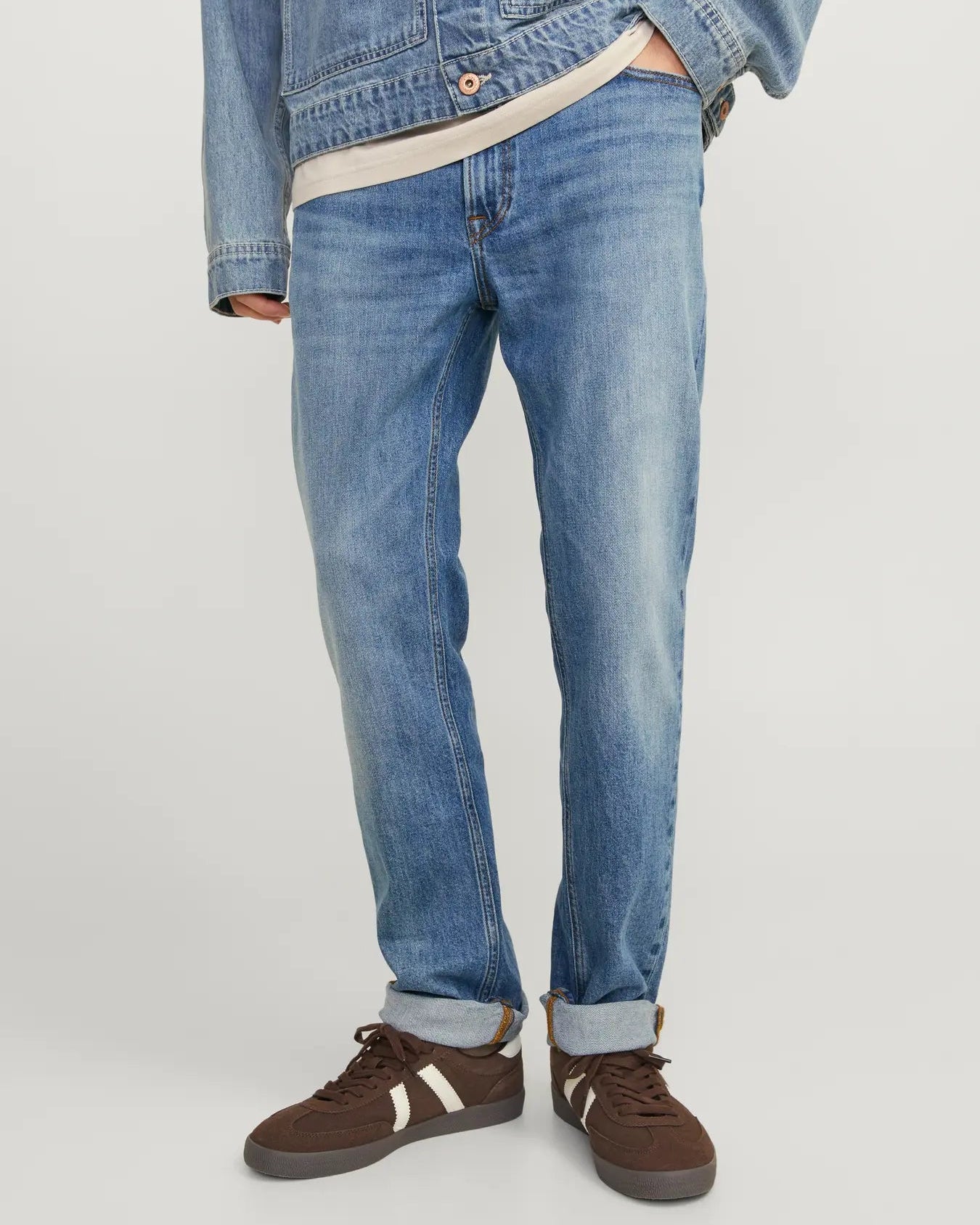 The Clark Fitted Blue Jeans