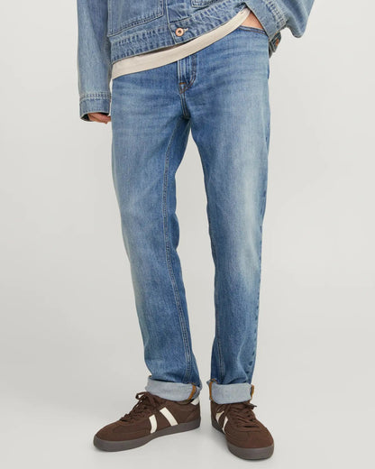 The Clark Fitted Blue Jeans