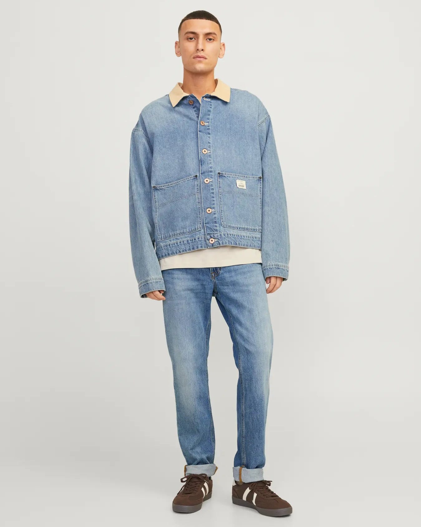 The Clark Fitted Blue Jeans