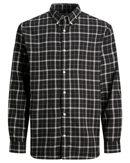 The Flannel Plaid Long Sleeve Shirt  - 5 COLORS
