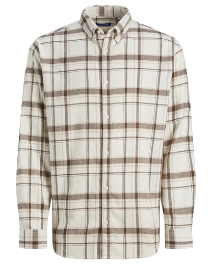 The Flannel Plaid Long Sleeve Shirt  - 5 COLORS