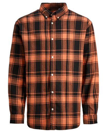 The Flannel Plaid Long Sleeve Shirt  - 5 COLORS