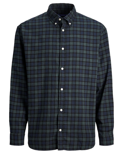 The Flannel Plaid Long Sleeve Shirt  - 5 COLORS