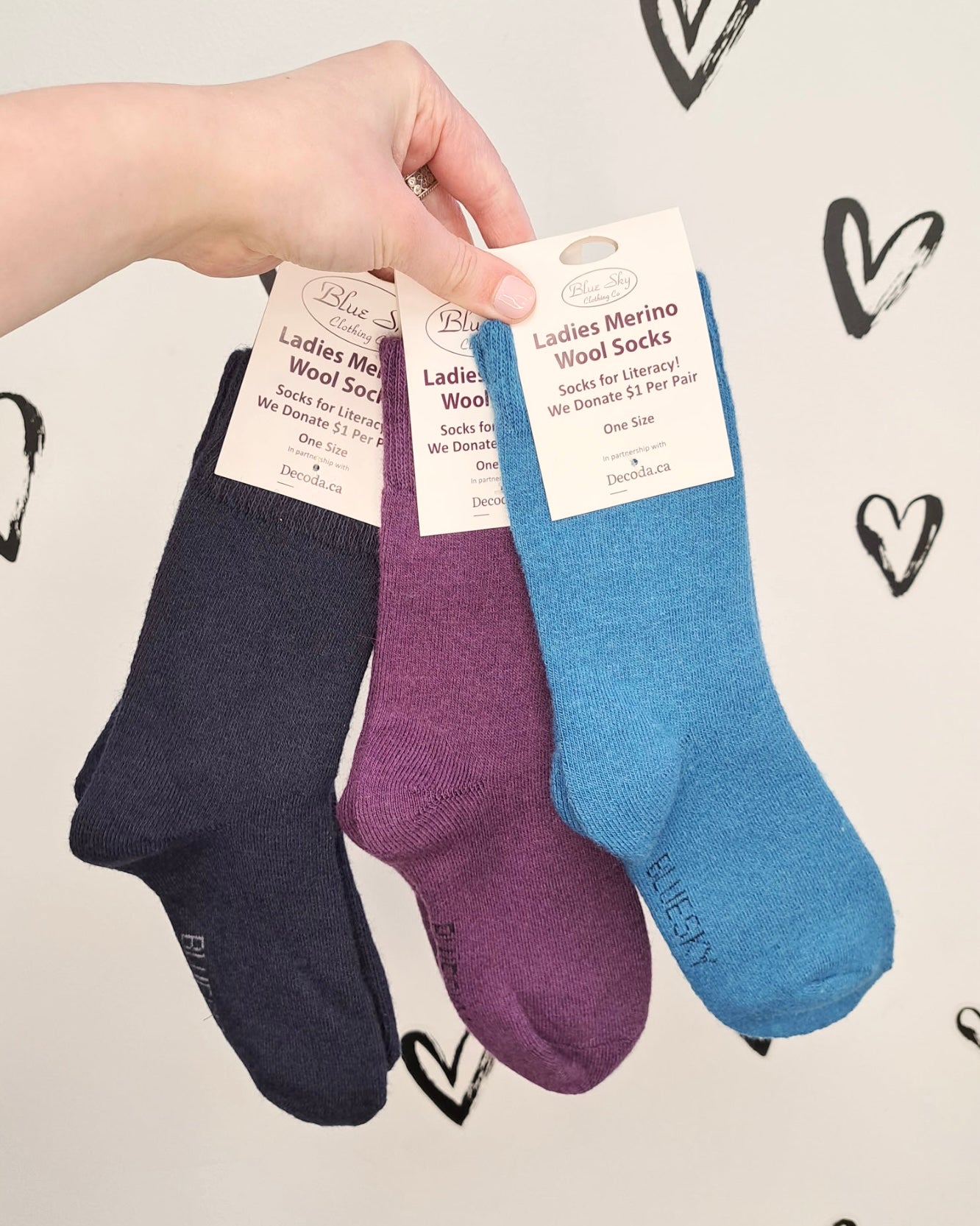 Merino Wool Socks 🍁 - 8 COLORS