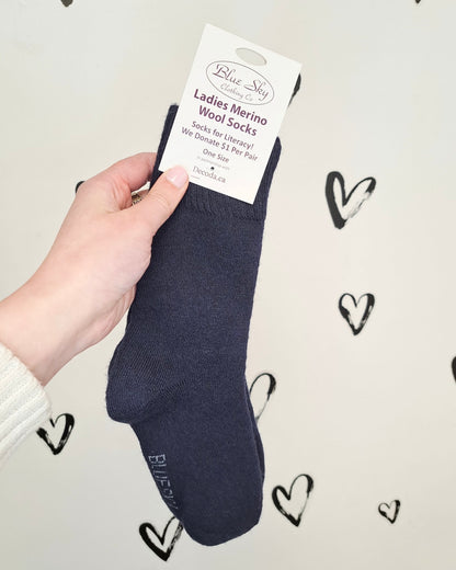 Merino Wool Socks 🍁 - 8 COLORS
