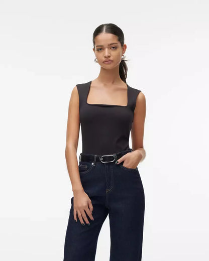 The Million Square Neck Top