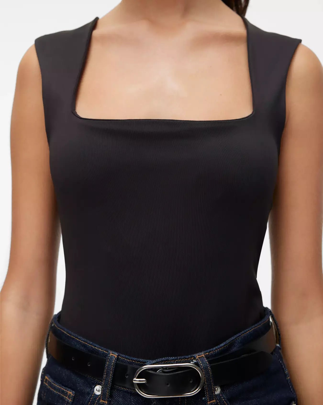 The Million Square Neck Top