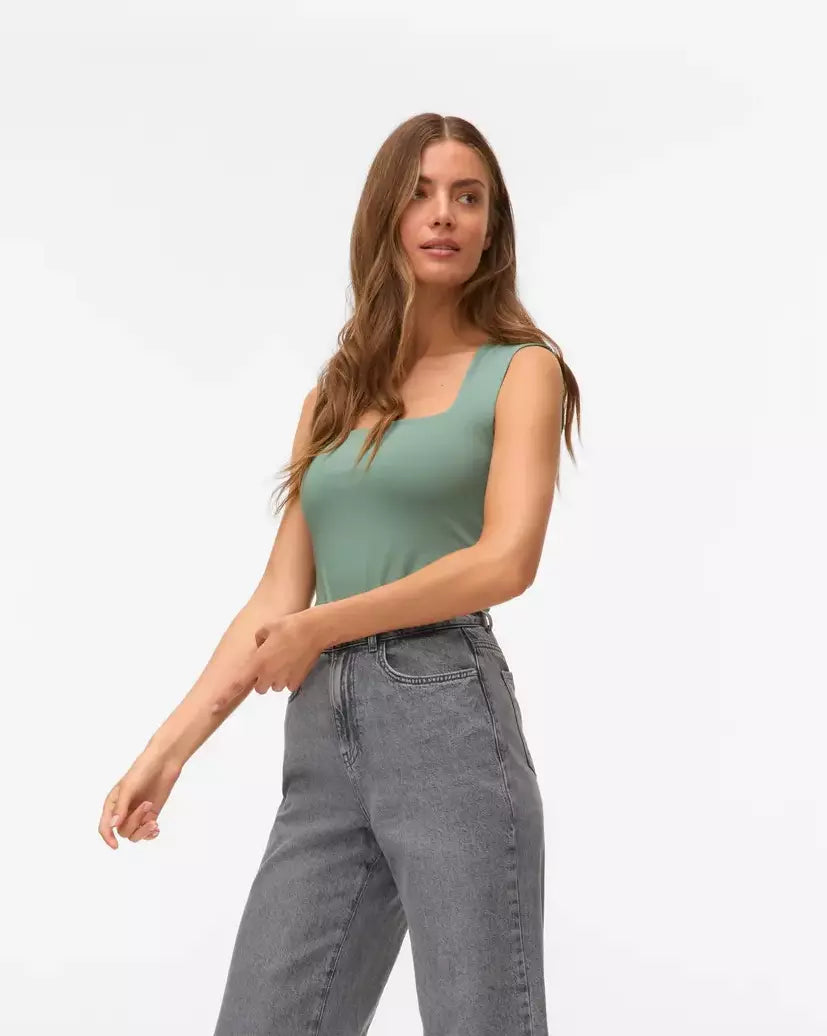 The Million Square Neck Top