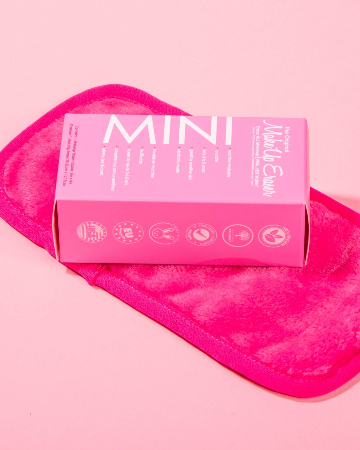 Mini Pink Makeup Eraser