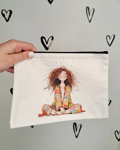 Morning Girl Cosmetic Bag