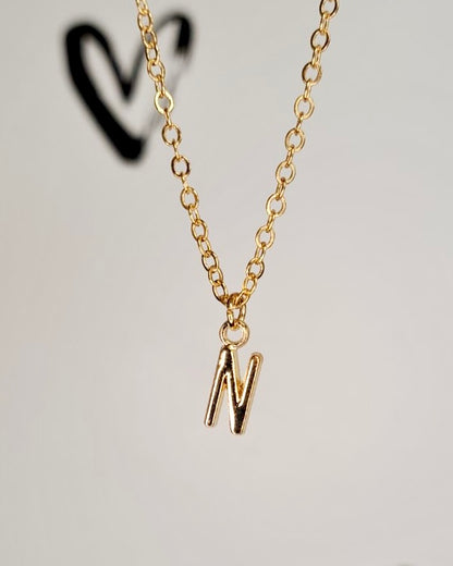 Gold Initial Necklace