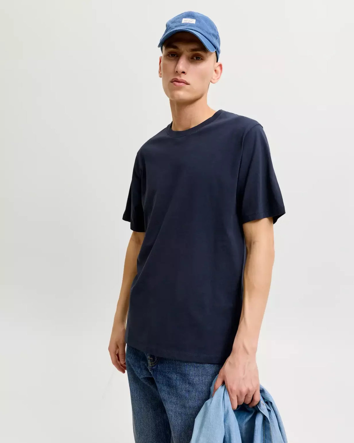 The Organic Cotton T-shirt: Navy Blazer