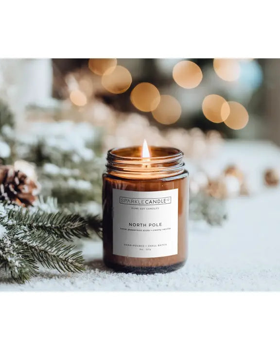 North Pole Candle 🍁