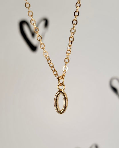 Gold Initial Necklace