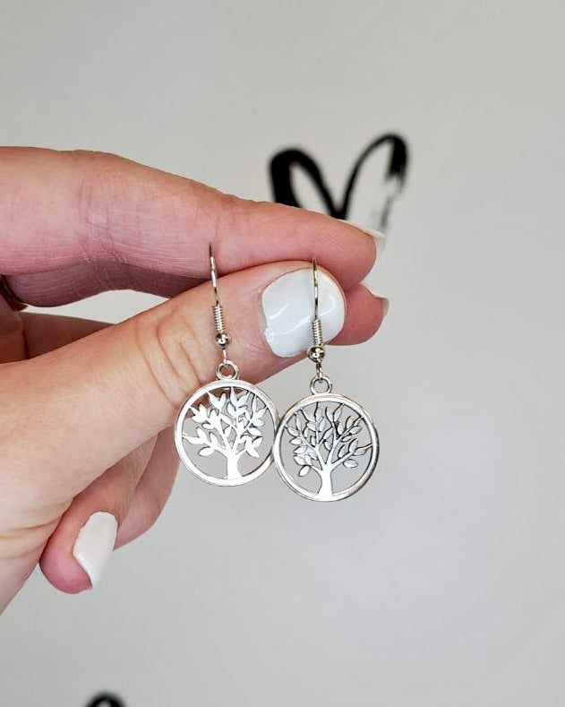 Oak Tree Earrings