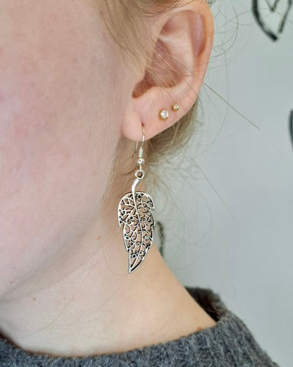 Oak Leaf Earrings