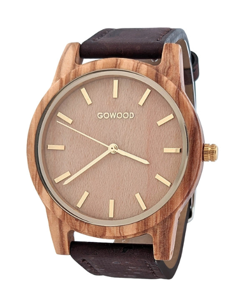 Olive Wood + Cork Watch 🍁