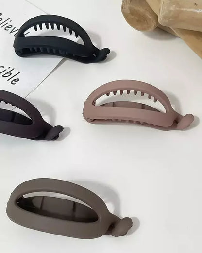 Oval Cut Out Hair Clip
