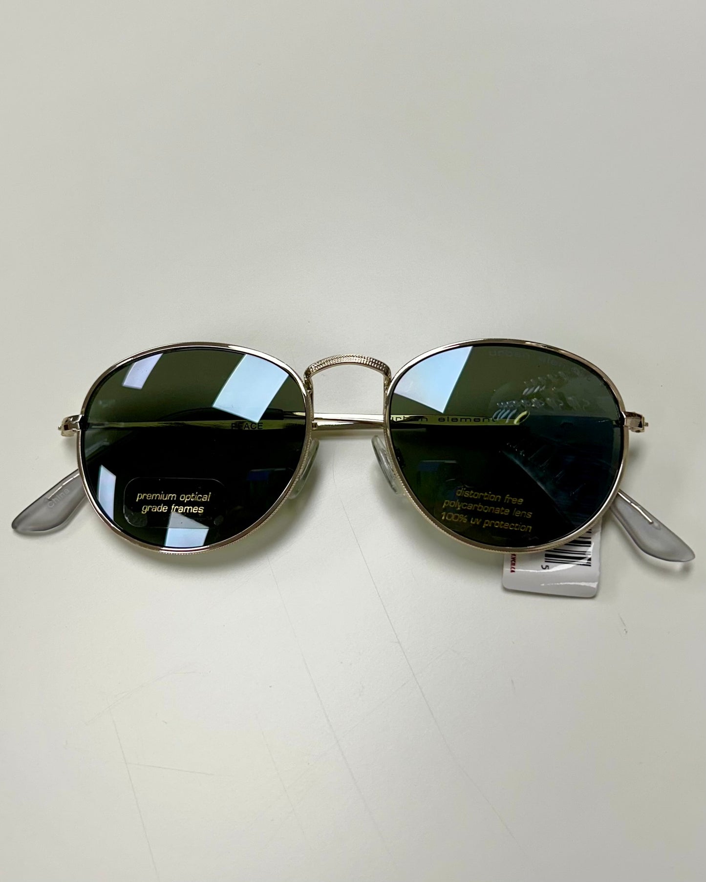 Peace Sunglasses - Green Lens