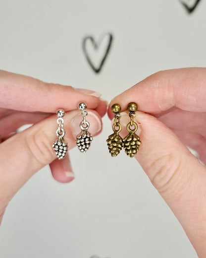 Pine Cone Studs