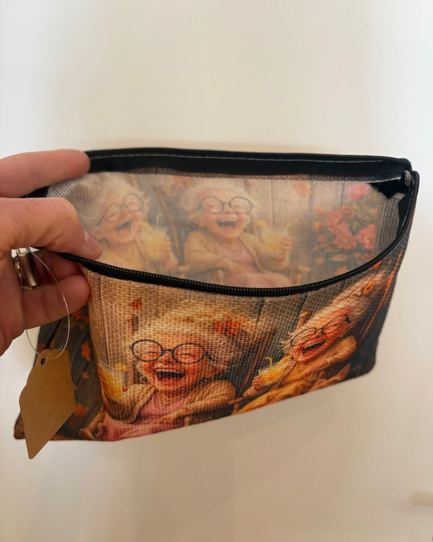 Porch Laughs Cosmetic Bag