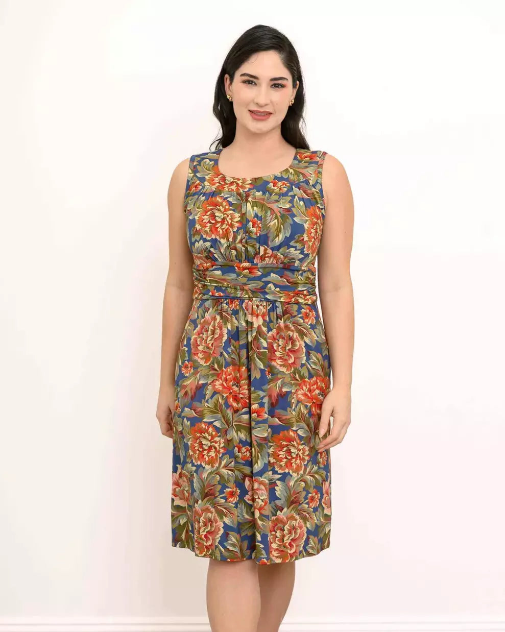 The Roam Khaki Vintage Bamboo Dress 🍁