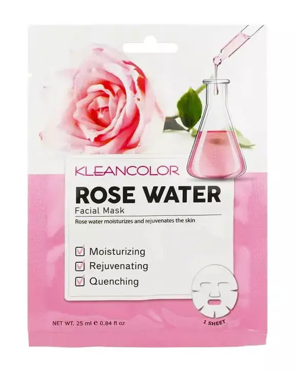 Rose Water Facial Mask