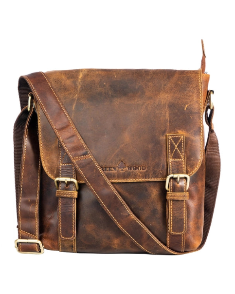 The Rowville Unisex Leather Messanger Bag
