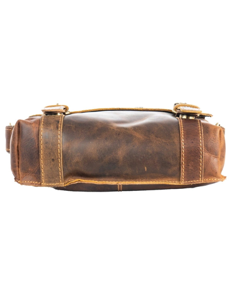 The Rowville Unisex Leather Messanger Bag
